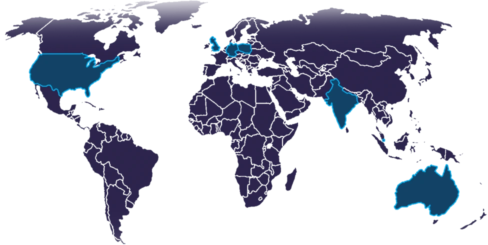 Our Locations Map